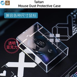 Xiaomi Youpin Taitan Mouse ฝาครอบป้องกันฝุ่น อะคริลิค เมาส์ เคสป้องกัน ป้องกันฝุ่น แบบพกพา ป้องกันโปร่งใส ฝ้า เมาส์ ของขวัญสากล