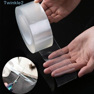 Twinkle เทปกาวอะคริลิคใส กันน้ํา ไร้รอยต่อ 300 ซม. สําหรับซีลห้องครัว ห้องน้ํา