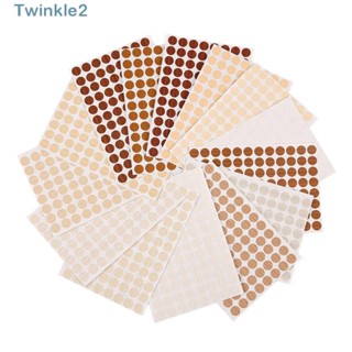 Twinkle ฝาครอบป้องกันรู ด้านนอก แบบสกรู สําหรับตกแต่ง 96 ชิ้น ต่อแผ่น