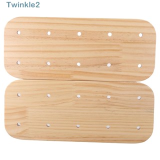 Twinkle ชั้นวางของไม้ แบบแขวน สําหรับจัดระเบียบห้องครัว 2 ชิ้น