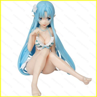 ใหม่ SAO โมเดลฟิกเกอร์ ALO Yuuki Asuna Water Elf ของเล่น ของสะสม สําหรับตกแต่งบ้าน