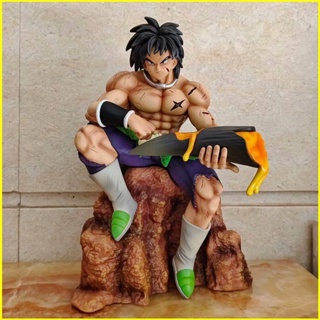 ใหม่ โมเดลฟิกเกอร์ ดราก้อนบอล Z Broli Black Hair Action Figure Eating ของเล่นสําหรับเด็ก ตกแต่งบ้าน เก็บสะสม ของขวัญ