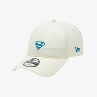 New Era หมวกรุ่น WARNER BROTHERS 100TH JUSTICE LEAGUE SUPERMAN DARK BLUE 9FORTY UNST CAP WHITE