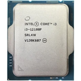 เมนบอร์ด i3-12100F 12100 I5-12400F G6900 G7400712700ใหม่ ฟิล์ม cpu ทรงหลวม