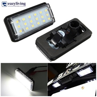 Eazyliving หลอดไฟ LED ติดป้ายทะเบียนรถยนต์ สําหรับ Toyota Land Cruiser 120 Land Cruiser 200 Prado 200 A5D4 2 ชิ้น