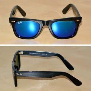 Rayban Wayfarer แว่นตากันแดด ของแท้ แฟชั่นฤดูร้อน สําหรับผู้ชาย RB2140 901/17 RTIR