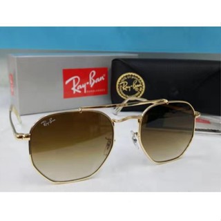 R RB3648 RayBan RayBan เลนส์โพลาไรซ์ สีน้ําตาล แฟชั่น