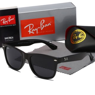 Ray~rb2140 แว่นตากันแดดโพลาไรซ์ 901/58 สีดํา Rayban 2140 ZQWA