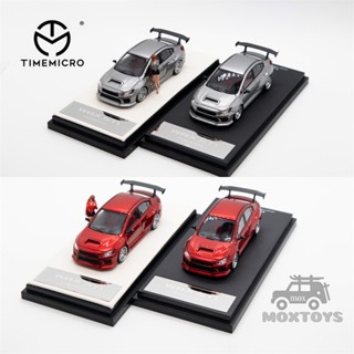 โมเดลรถยนต์ TIME MICRO 1:64 WRX STI Red/Liquid Silver ของเล่นสําหรับเด็ก