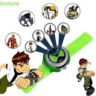 Instore โมเดลฟิกเกอร์โปรเจคเตอร์ Ben10 ของเล่นสําหรับเด็ก