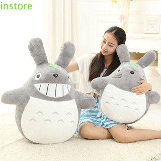 Instore หมอนตุ๊กตานุ่ม รูปการ์ตูนอนิเมะ Totoro ของขวัญคริสต์มาส ของเล่นสําหรับเด็ก