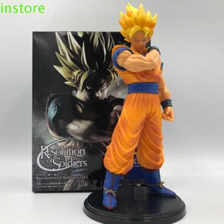 Instore โมเดลฟิกเกอร์ PVC อนิเมะ Dragon Ball Z Super SaiYan ขนาด 23 ซม. สําหรับเก็บสะสม