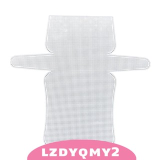 [Lzdyqmy2] แผ่นตาข่าย ผ้าแคนวาส สําหรับถักนิตติ้ง กระเป๋า DIY