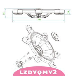 [Lzdyqmy2] ล้อเรือโจรสลัด อุปกรณ์เสริมสนามเด็กเล่น สําหรับเด็ก