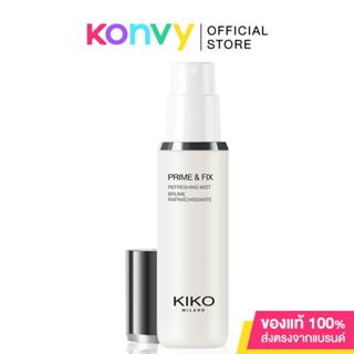 KIKO MILANO Prime &amp; Fix Refreshing Mist 70ml ไพรเมอร์และเมคอัพฟิกเซอร์ เพื่อการแต่งหน้าที่ติดทนนานและให้ความรู้สึกสด...