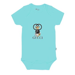 Gucci Fox and Mouse ชุดเสื้อผ้า ลายการ์ตูนสุนัขจิ้งจอก สําหรับเด็กทารก (a)