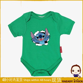 ชุดรอมเปอร์ ลาย Stitch สําหรับเด็กทารก (a)