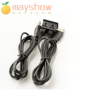 Mayshow แผงอินเทอร์เฟซ USB คู่ Type-C + USB รถ CD สายเคเบิลอะแดปเตอร์