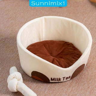 [Sunnimix1] เบาะที่นอน แบบนิ่ม ให้ความอบอุ่น ขนาดเล็ก แบบพกพา สําหรับสัตว์เลี้ยง สุนัข แมว