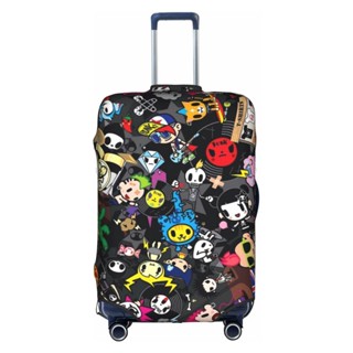 Tokidoki ผ้าคลุมกระเป๋าเดินทาง แบบหนา ยืดหยุ่นสูง 18-32 นิ้ว ผ้าสแปนเด็กซ์ (ไม่รวมกระเป๋าเดินทาง)