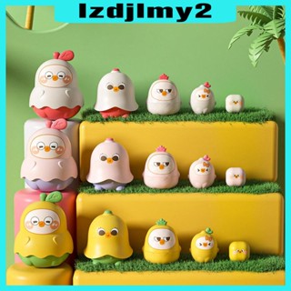 [Lzdjlmy2] ตุ๊กตา Matryoshka ของเล่นเสริมการศึกษา สําหรับเด็ก 5 ชิ้น