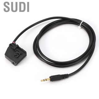 Sudi 3.5mm AUX Input Adapter Cable MP3 Connector Fit for Benz Mercedes CLK SL SLK W168 W202 W203 W208