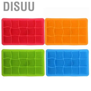 Disuu 15 Grid Square Silicone Ice Tray DIY  Mold Cake Candy Chocolate Pastry Baking Mould Juice Coffee Fruit Maker