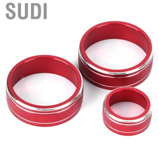 Sudi car mirror protect Car Mirror  Air Conditioning Knob Trim Decorative Frame Circle Cover Fit for Honda Fit/Jazz/XRV