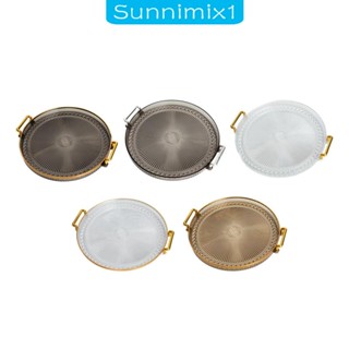 [Sunnimix1] ถาดเสิร์ฟผลไม้ ทรงกลม สไตล์โมเดิร์น พร้อมที่จับ