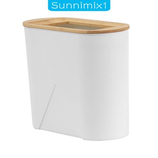 [Sunnimix1] ถังขยะ แบบเปิดด้านบน ไม่มีฝาปิด เรียบง่าย สําหรับบ้าน ห้องนอน ห้องซักรีด