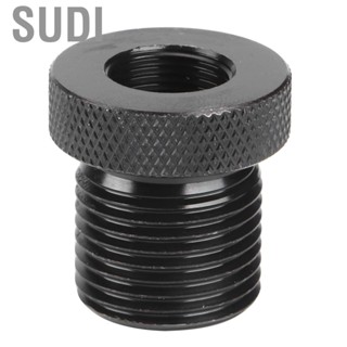 Sudi Oil Filter Threaded Adapter  1/2‑28 to 3/4‑16 Knurled Black Connector Automotive Parts