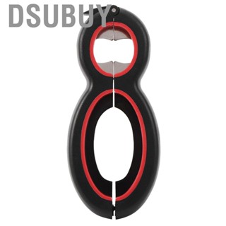 Dsubuy Multifunctinal Stainless Steel Jar Opener 6 in 1 Bottle Can Corkscrew for Bar Restaurant Use