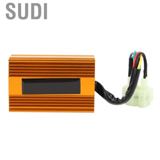 Sudi 6 Pin AC CDI BOX Performance Racing  2 Oval Plug for GY6 125CC 150CC 200CC 250CC ATV Quad Go Kart Buggy Scooter Parts