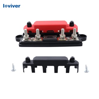 [Loviver] บล็อกจ่ายไฟ 48V พร้อมฝาครอบ ยาว 20 ซม. อุปกรณ์เสริม สําหรับรถบรรทุก รถตู้ เรือยอร์ช