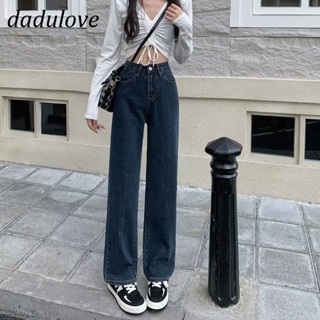 DaDulove💕 New American Ins High Street Retro Jeans Niche High Waist Loose Wide Leg Pants Large Size Trousers