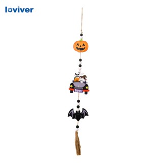 [Loviver] เครื่องประดับแขวนตกแต่งฮาโลวีน ทนทาน ลายน่ารัก สําหรับประตูบ้านผีสิง
