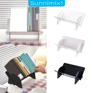 [Sunnimix1] ชั้นวางหนังสือ นิตยสาร แบบอะคริลิค มั่นคง สําหรับออฟฟิศ