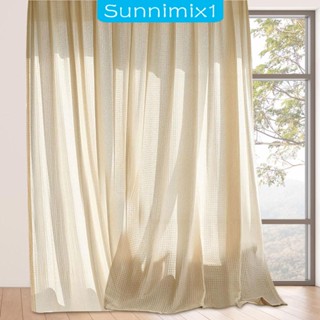 [Sunnimix1] แผงผ้าม่าน ระบายอากาศ น้ําหนักเบา สไตล์ยุโรป สําหรับตกแต่งห้องนอน ร้านอาหาร ห้องนั่งเล่น