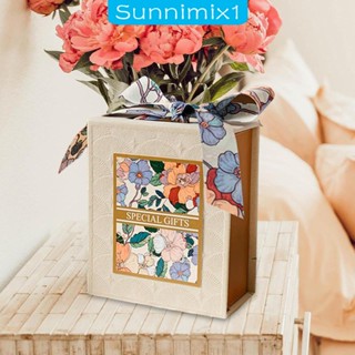 [Sunnimix1] กล่องของขวัญ พร้อมริบบิ้น และฝาปิด สําหรับตกแต่งวันเกิด วันแม่ และเด็ก