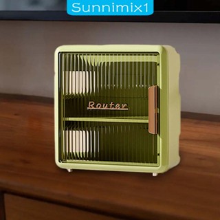 [Sunnimix1] กล่องเก็บสายเคเบิลเราเตอร์ สําหรับห้องนั่งเล่น ห้องนอน สํานักงาน