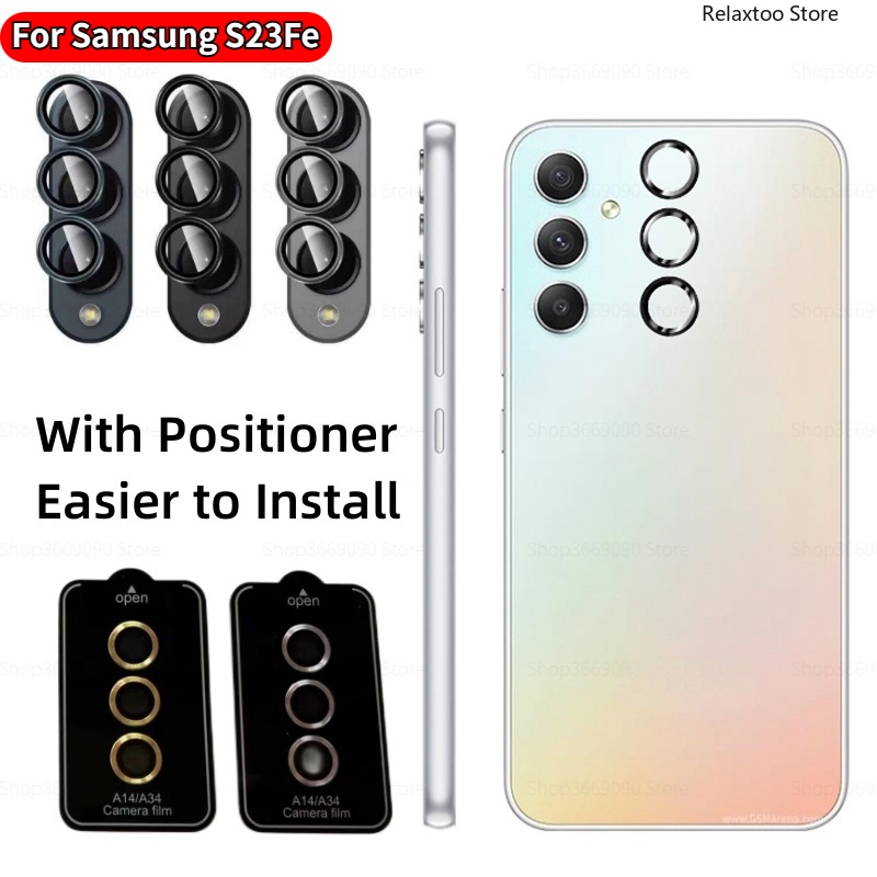 ฟิล์มกระจกนิรภัยกันรอยหน้าจอ ด้านหลัง 3D สําหรับ Samsung Galaxy S23 FE S23FE 5G