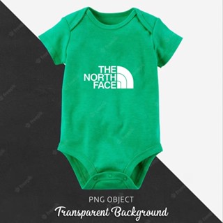 เสื้อยืดแขนสั้น ลาย The north face แฟชั่นฤดูร้อน สําหรับเด็กทารก (a)