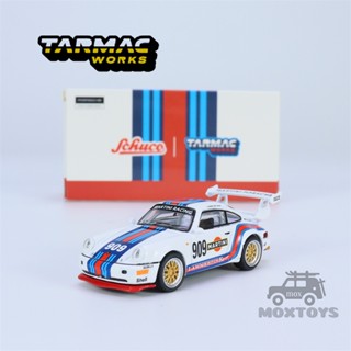 โมเดลรถยนต์ Tarmac Works 1:64 911 RSR Martini ของเล่นสําหรับเด็ก