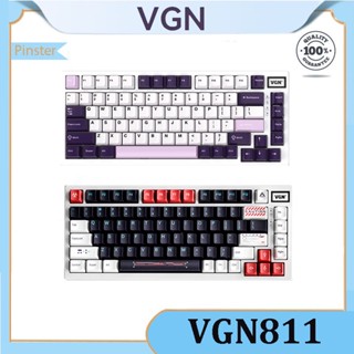 Vgn VGN811 คีย์บอร์ดเล่นเกมบลูทูธไร้สาย TTC V2 RGB