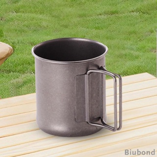 [Biubond] แก้วกาแฟสเตนเลส โลหะ ทนทาน ใช้ซ้ําได้ สําหรับตั้งแคมป์