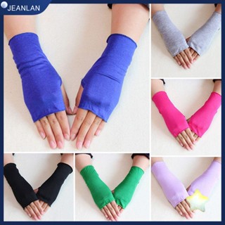 Jeanlan ถุงมือบาง ฤดูร้อน ฤดูใบไม้ร่วง ป้องกันรังสียูวี ขี่จักรยาน กันแดด หน้าจอสัมผัส ถุงมือ