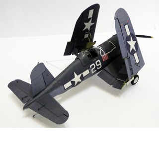 โมเดลเครื่องบินรบโจรสลัด 1:33 American F4U-1A DIY