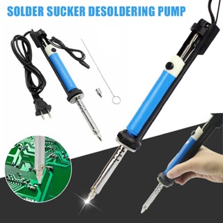 New 110V Electric Vacuum Solder Sucker Pump Temperature Tool Welding Iron Tools