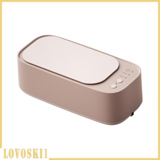 [Lovoski1] อุปกรณ์ทําความสะอาดเครื่องประดับ แว่นตา 360° นาฬิกาจับเวลา 3 โหมด 15W สําหรับทําความสะอาดเครื่องประดับ ต่างหู