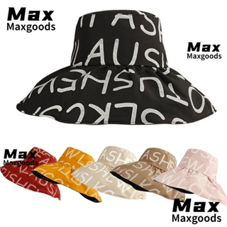 Maxg หมวกบักเก็ต ป้องกันรังสียูวี สไตล์เกาหลี ฮาวาย พลัสไซซ์ สําหรับปีนเขากลางแจ้ง